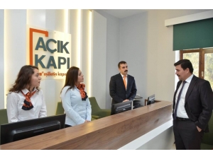 ‘Açık Kapı Milletin Kapısı’ Erzincan Da Hizmet Vermeye Başladı