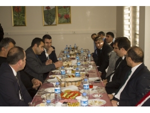 Müdür Durgun, Esnafla Bir Araya Geldi