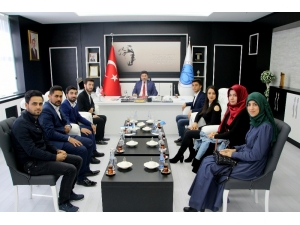 Üniak Topluluğundan Rektör Karacoşkun’a Ziyaret