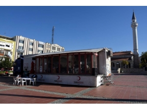 Türk Kızılayı Aliağa’da Bağışçılarını Bekliyor