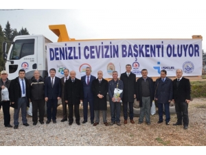 Denizli’de 20 Bin Adet Ceviz Fidanı Dağıtıldı