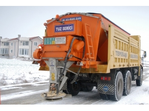 Tepebaşı Belediyesi Kar İle Mücadeleye Hazır