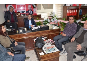 Eğitim-sen’den Chp’ye Hayırlı Olsun Ziyareti