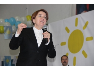 İyi Parti Genel Başkanı Akşener Eskişehir’de