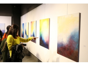 ’Mistik İzlenimler’ İsimli Resim Sergisi Sanatseverler İle Buluştu