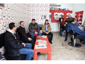 Başkan Ataç Esnaf Ziyaretlerine Devam Ediyor