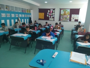 İkra Kolejinin Bursluluk Sınavına Yoğun İlgi