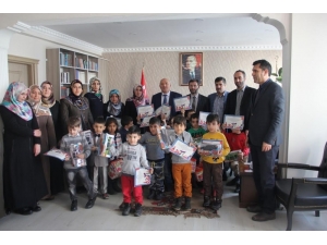 Ağrılı Minikler İl Müftüsü Gemici’yi Ziyaret Etti