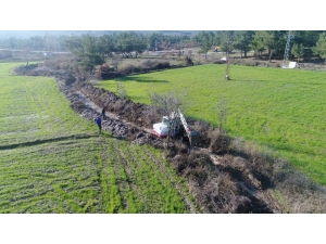 Ortaköy Mahallesi’ndeki Derede Taşkın Riski Sona Erecek