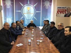 Milletvekili Erdoğan’dan İlçe Teşkilatlarına Teşekkür