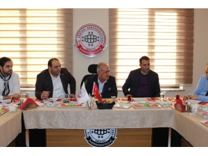 Rektör Çomaklı, Birkonfed Erzurum Temsilciliğini Ziyaret Etti