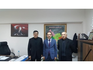 Başkan Yalçın Ve İl Özel İdaresi Genel Sekreter Yardımcısı Çelebi Bir Araya Geldi