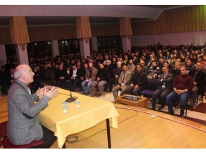 Tarihçi-yazar Prof. Dr. Ahmet Şimşirgil Seydişehir’de Konferans Verdi