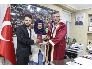 Başkan Duymuş, 2018 Yılının İlk Nikahını Kıydı