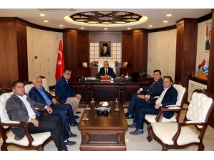 Başkan Arslan’dan Vali Toprak’a Ziyaret