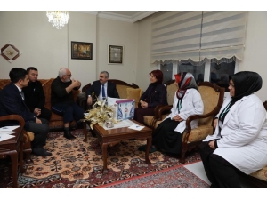 Başkan Baran’dan Yaşlılara Ziyaret