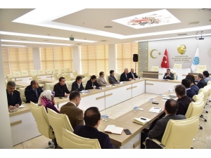 Bilecik Belediyesi Haftalık İstişare Toplantısı Yapıldı