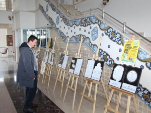 Ahlat’ta “Çizgilerle 40 Hadis” Sergisi