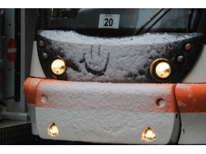 Kar Yağışını Gülümseyerek Karşıladılar