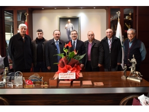 Avcılardan Başkan Ataç’a Ziyaret