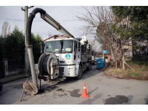 Saski 14 Mahallenin Yağmursuyu Hatlarının Bakım İşlemini Tamamladı