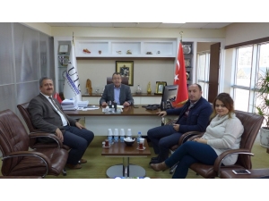 Milli Eğitim Müdürü, Kuşadası Ticaret Odası’nı Ziyaret Etti