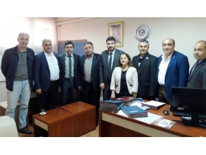 Aydın Sağlık-sen’den Aydın Devlet Hastanesi’nin Yeni Yönetimine Ziyaret