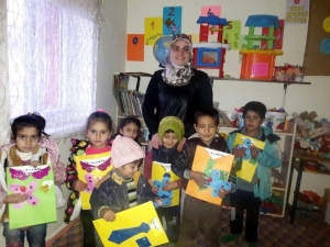 Köy Okulunda Karne Heyecanı