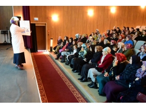 İpekyolu Belediyesi Sağlık Seminerlerine Devam Ediyor