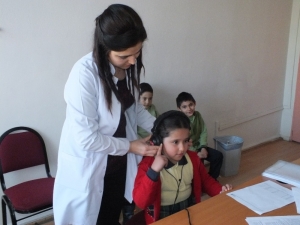 Milas’ta Öğrenciler İşitme Testinden Geçirildi