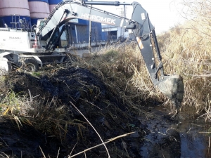 Çökelek Mahallesi’nde Dere Temizliği Tamamlandı