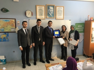 Çevreci Öğrencilere Teşekkür Belgesi