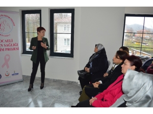 "Kocaeli Kadın Sağlığı Projesi"nin İlk Köy Eğitimi Kartepe’de Verildi