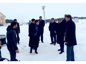 Vali Bilmez, Yalnızçam Kayak Merkezinde İncelemelerde Bulundu