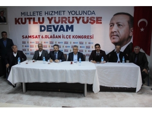 Milletvekilleri Samsat’ta Muhtar Ve Vatandaşlarla Bir Araya Geldi