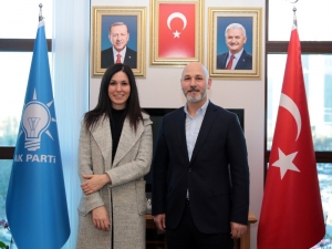 Karaaslan, Karaduman’ı Tebrik Etti