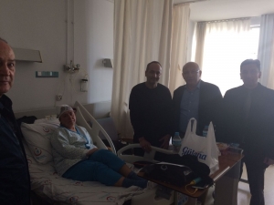 Çakırözer Ve Ataç Tur Otobüsü Kazasında Yaralananları Ziyaret Etti