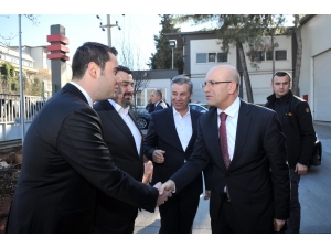 Başbakan Yardımcısı Mehmet Şimşek Özpolat Makina’yı Ziyaret Etti