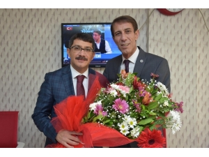 Başkan Çelik’ten Mhp’li Özten’e ’Milli Mutabakat’ Ziyareti