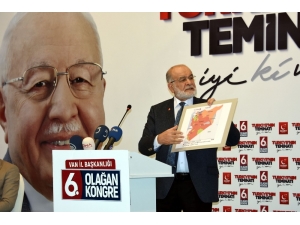 Saadet Partisi Genel Başkanı Karamollaoğlu Van’da