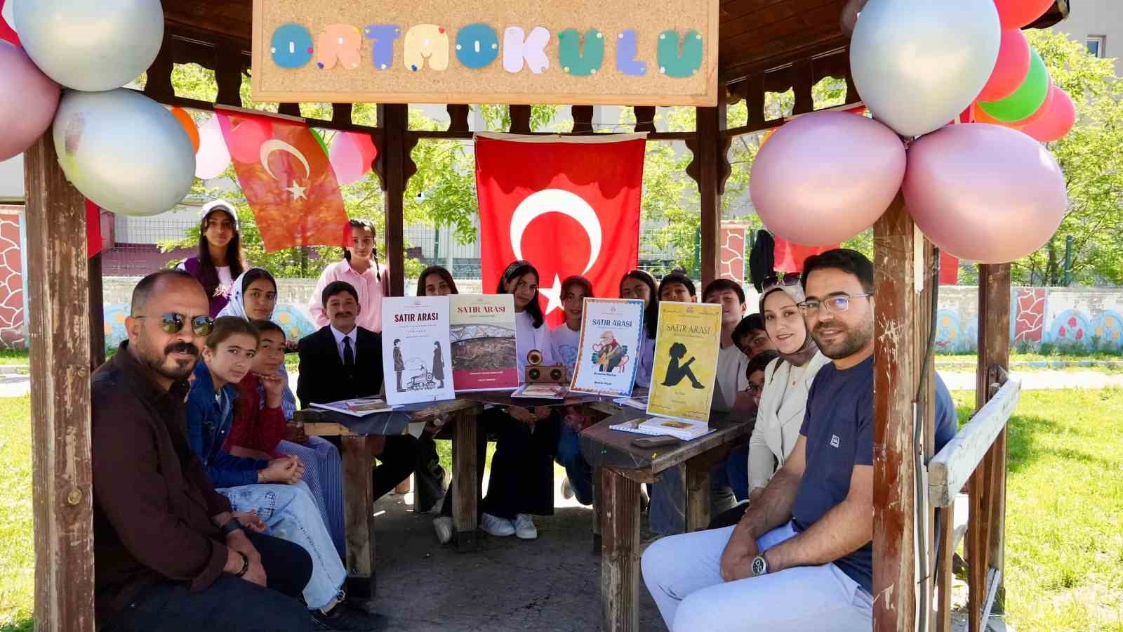 eleskirt-te-ogrenciler-okuduklari-kitaplari-sanatla-anlatti