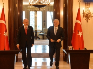 Başbakan Yıldırım-kılıçdaroğlu Görüşmesi Sona Erdi
