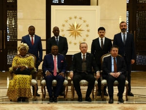Cumhurbaşkanı Erdoğan, Kongo Büyükelçisini Kabul Etti