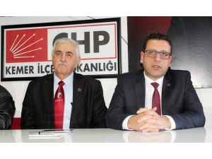 Chp’li İlçe Başkanı, Belediye Başkanını Şikayet Etti