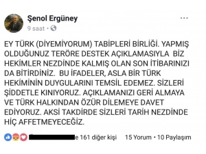 İl Sağlık Müdüründen Ttb’nin Afrin Mesajına Sert Tepki