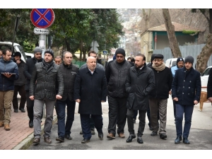 Başkan Doğan, Ömerağa Mahallesi’nde İncelemelerde Bulundu