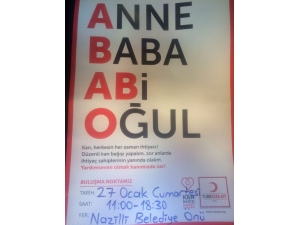 Kızılay’dan Kan Bağışı Çağrısı