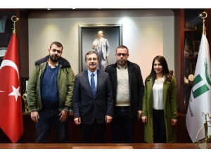 Filistin Temsilcisi Muhannes’ten Ataç’a Ziyaret