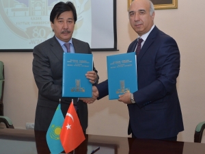 Niğde Ömer Halisdemir Üniversitesi Kazakistan’la İş Birliği Yaptı