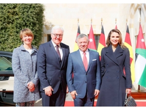 Ürdün Kralı Iı. Abdullah, Almanya Cumhurbaşkanı Steinmeier İle Bir Araya Geldi